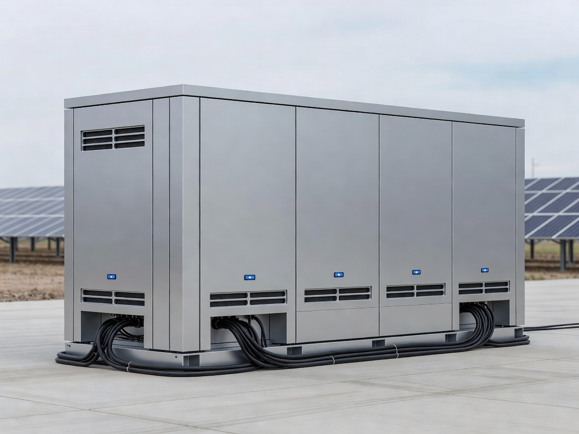 Modern clean energy battery storage unit